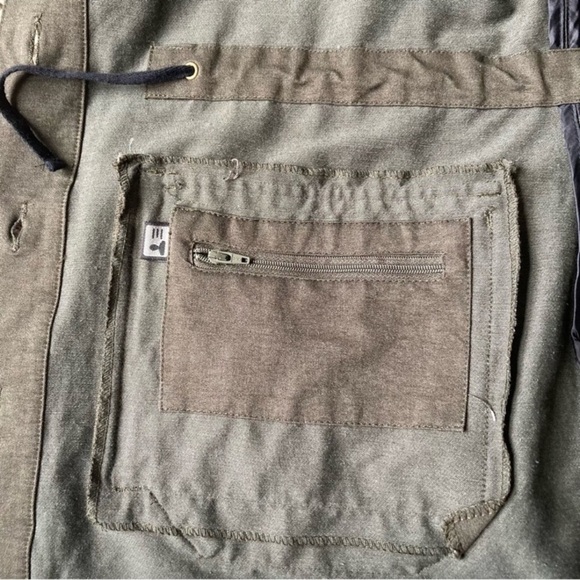 Women’s Magellans Travel Gear Button Front Fall Jacket Pockets Khaki Green Sz L - Picture 7 of 16